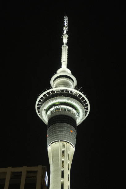 istock Auckland Skycity Tower at Night 1636474785