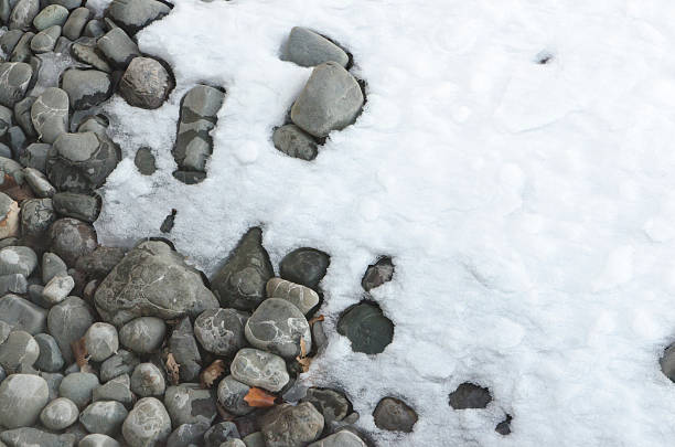 istock Composition of Rocks and Snow 163652194