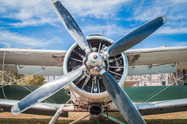istock Propeller of private small plane 1636522581