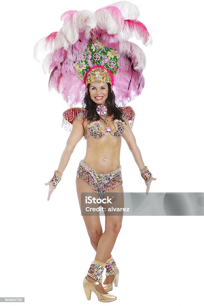 Mulher Dançarina de Samba - Royalty-free Brasil Foto de stock