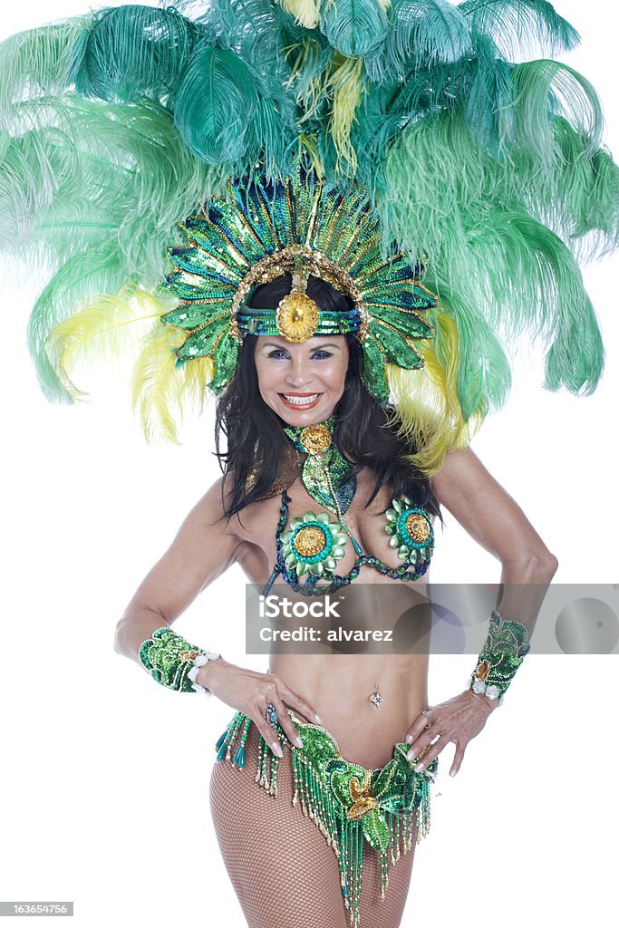 Mulher Dançarina de Samba - Royalty-free Brasil Foto de stock