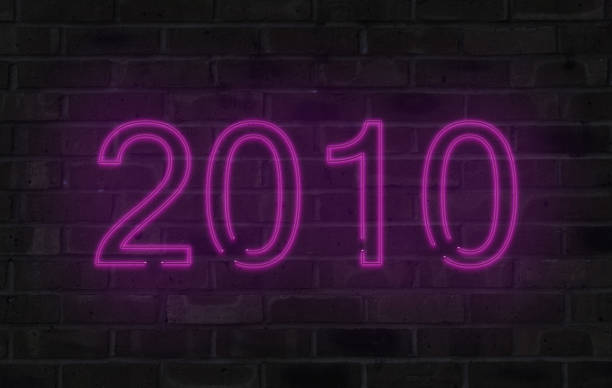 istock Purple 2010 neon sign 1636575872