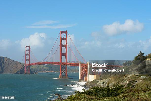 Golden Gate Bridge San Francisco Ca Stockfoto und mehr Bilder von Architektur - Architektur, Bildkomposition und Technik, Brücke