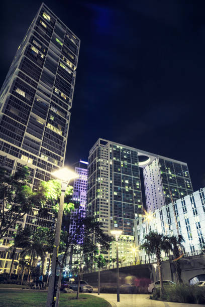 istock Miami city, Brickell Buildings 163674578