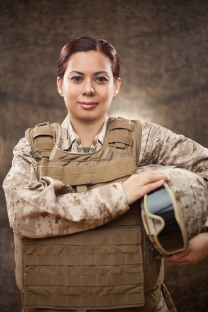 US Marine in Combat Gear
