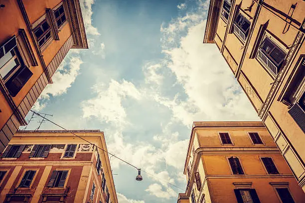 Photo of Typical buildings of Testaccio distric, Rome