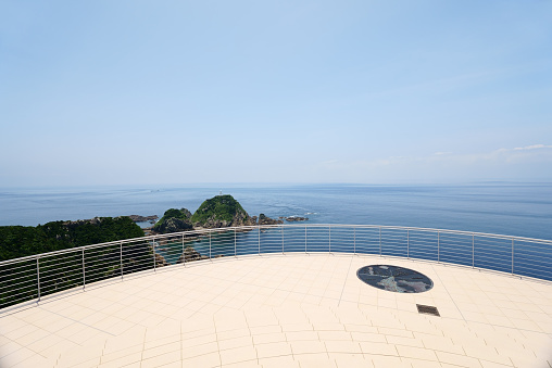 The beautiful scenery of Sata Misaki Observatory