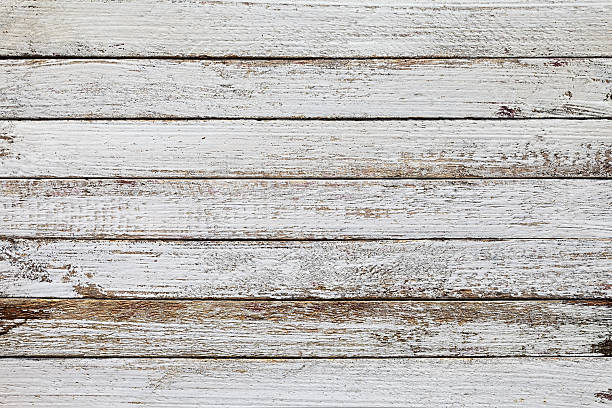 velha textura de madeira, fundo branco, bordo. - wood old weathered copy space - fotografias e filmes do acervo