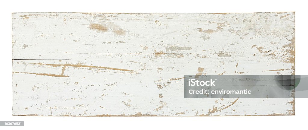 Bianco vecchio pezzo di legno invecchiato scheda. - Foto stock royalty-free di Legname trasportato dalla corrente