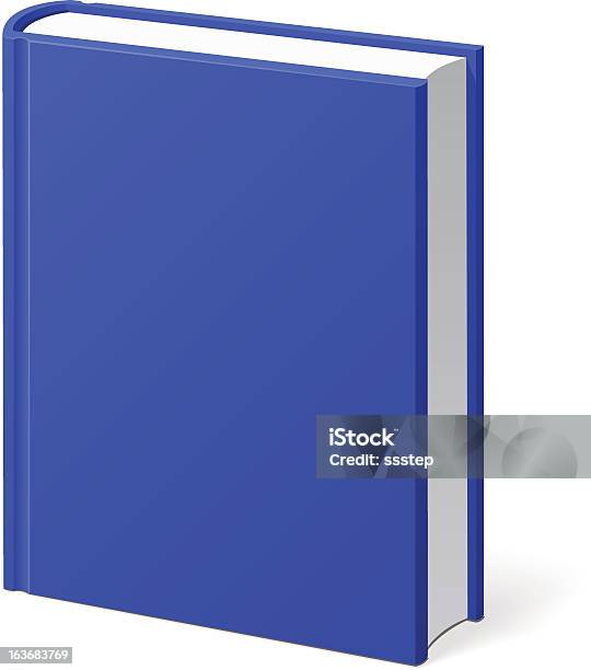 Blue Book Isolated Stock Illustration - Download Image Now - Accessibility, Blank, Blue