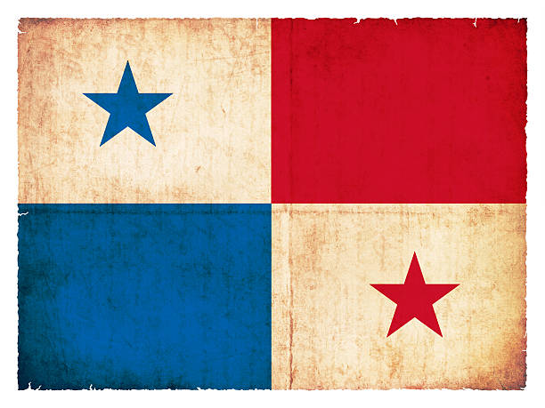 istock Grunge flag of Panama 163684580