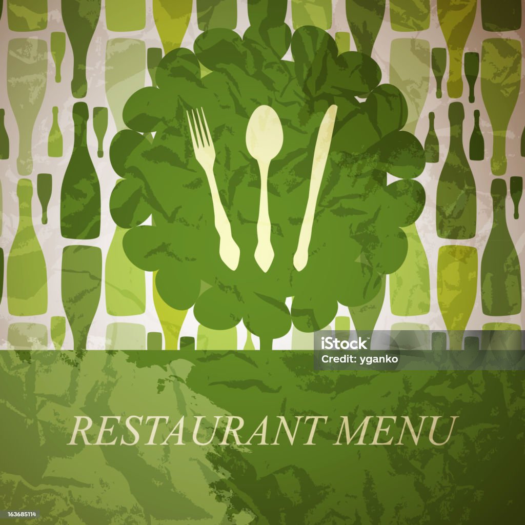 O conceito de menu do restaurante. - Vetor de Convite royalty-free
