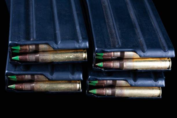 5.56mm ammunition in magazines