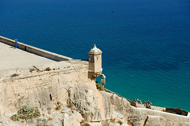 istock Watchtower and Meiterranean sea 163690099