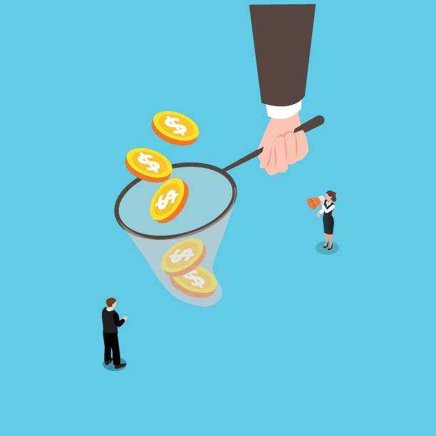 istock Achieve goals, financial success, business income 1636922156
