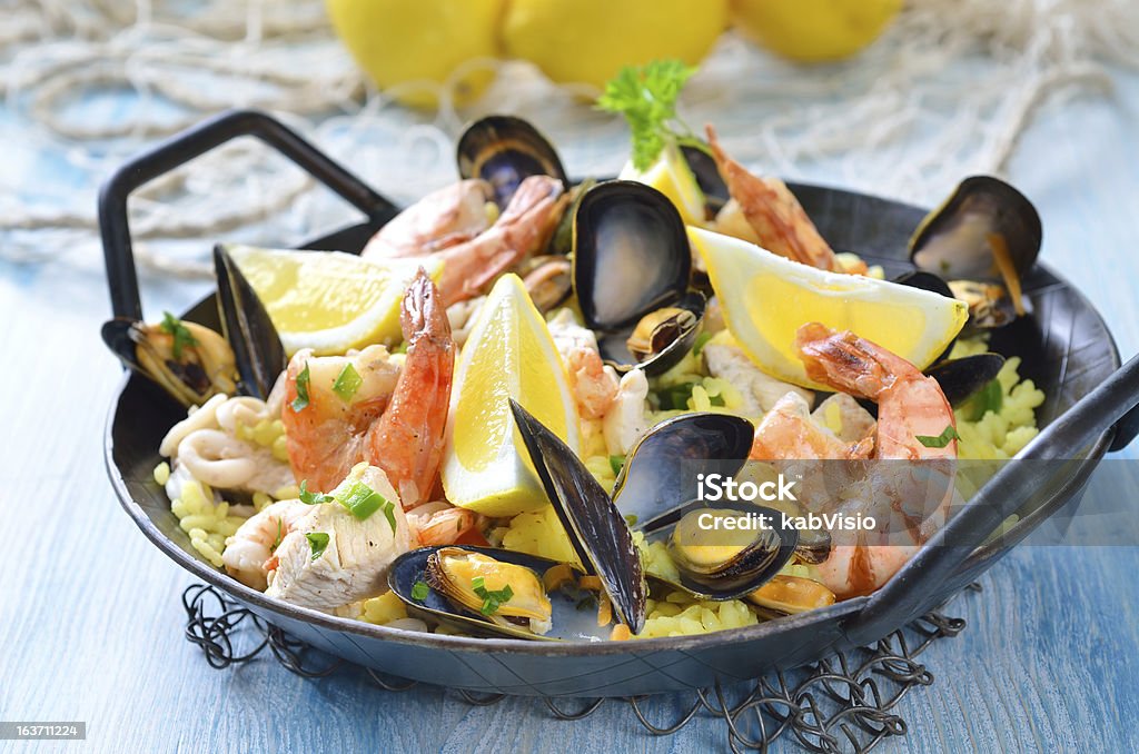 Paella - Royalty-free Amarelo Foto de stock