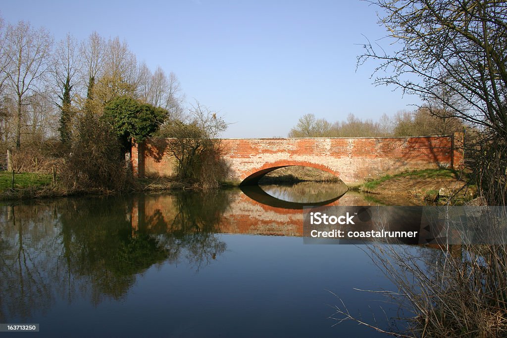 Ufford Ponte sul fiume Deben, del Suffolk - Foto stock royalty-free di Acqua