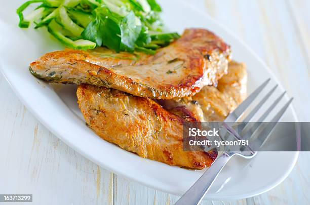 Pollo Fritto - Fotografie stock e altre immagini di Alimentazione sana - Alimentazione sana, Alla griglia, Antipasto