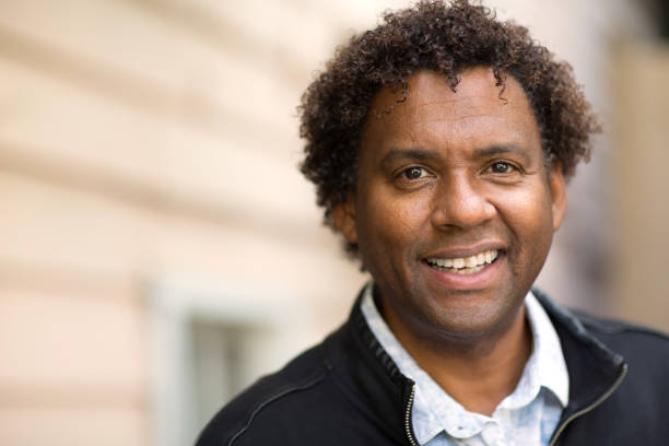 Portrait of a well dressed mature African American man.