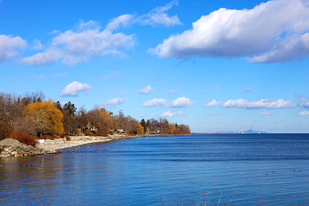 istock Canada - Lake Ontario viewed from Oakville 163719367