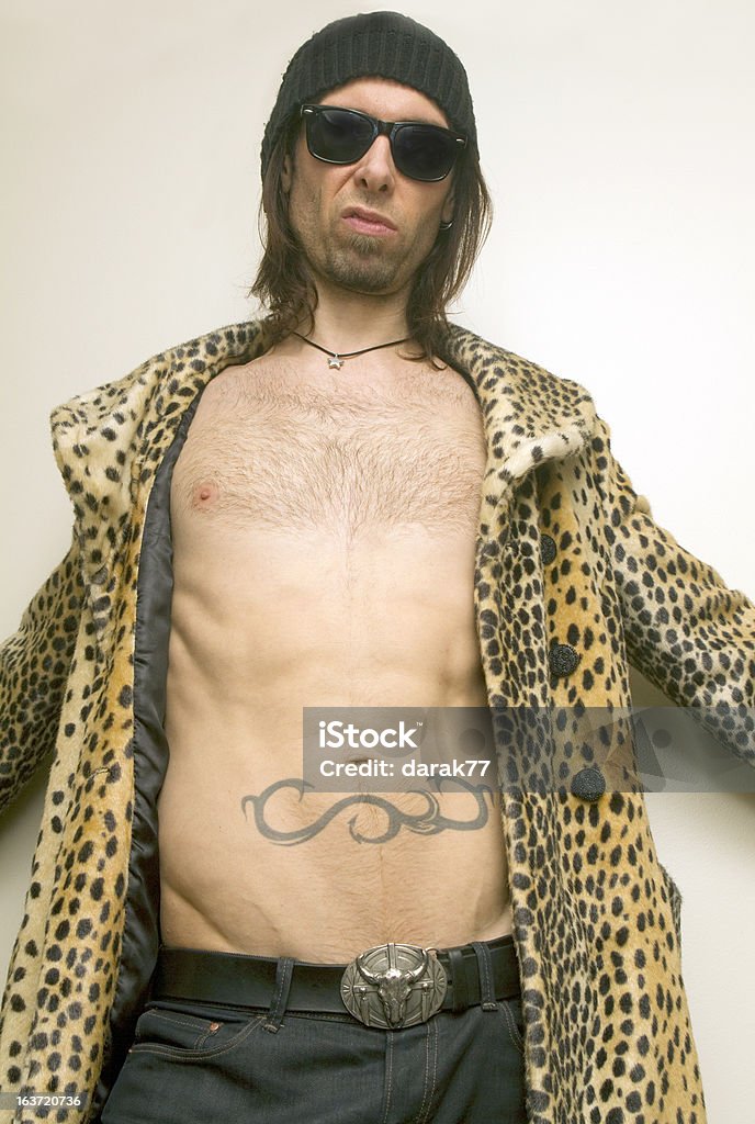 Piel de leopardo Guy - Foto de stock de Sensualidad libre de derechos