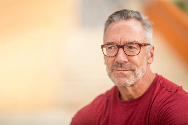 istock Portrait of a handsome mature man 1637216209