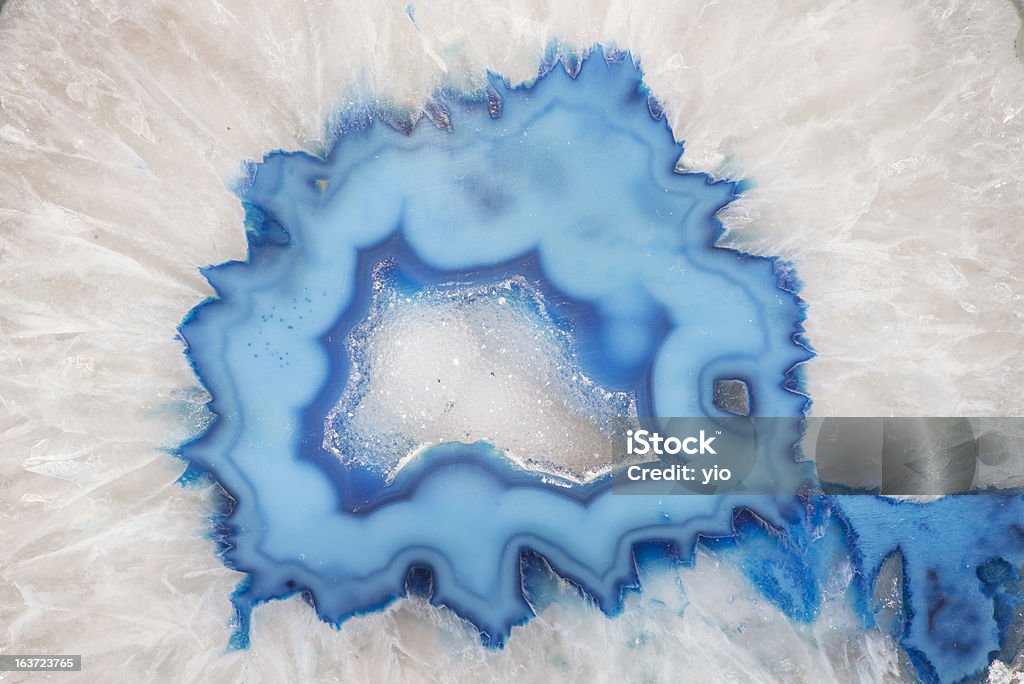 Geode fatia detalhe - Foto de stock de Geode royalty-free