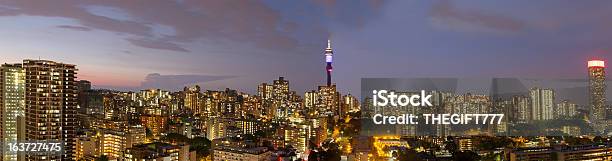Johannesburg Großen Abendpanorama Stockfoto und mehr Bilder von Johannesburg - Johannesburg, Nacht, Stadtsilhouette