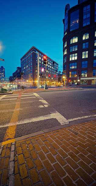 istock Urban scene in Boston - Usa 163728027