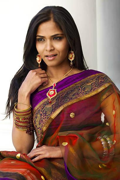 istock Striking Indian Beauty 163728371