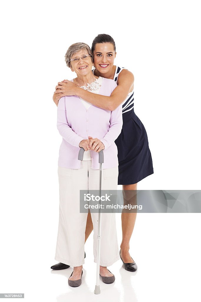 Adulti senior nonna e Nipote - Foto stock royalty-free di Madre