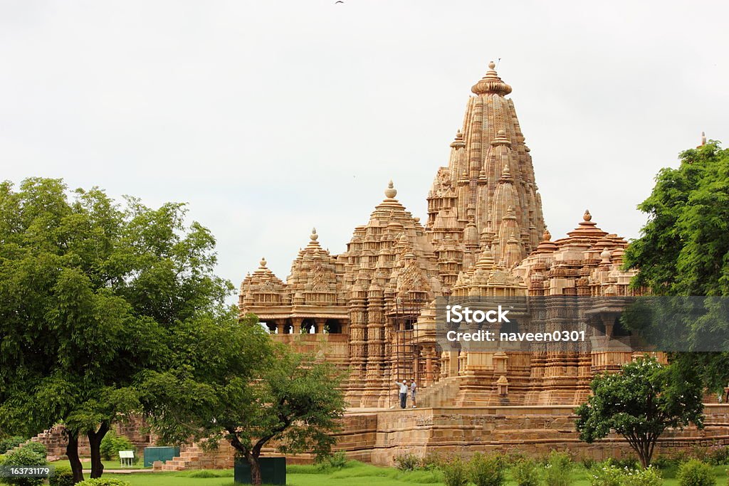 Khajuraho Templo - Royalty-free Entalhe Foto de stock