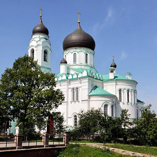 istock White Church in Lomonosov 163732815