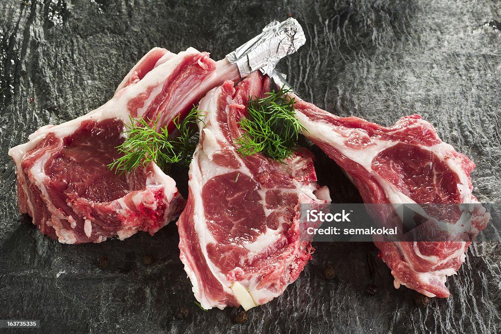 Carne - Foto de stock de Costela de Carneiro royalty-free