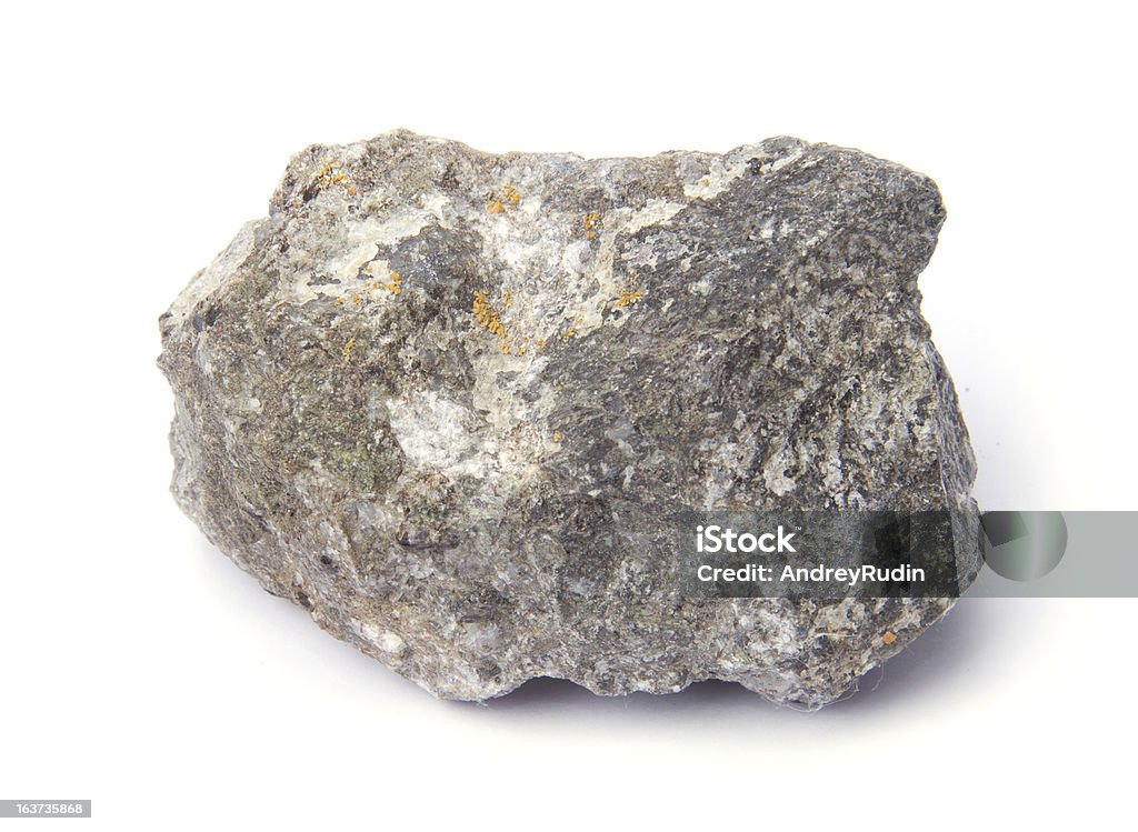 Rock A big rock on a white background Boulder - Rock Stock Photo