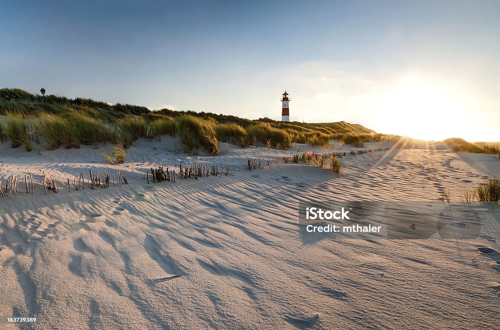 Faro elenco est - Foto stock royalty-free di Regione tedesca del Mare del Nord