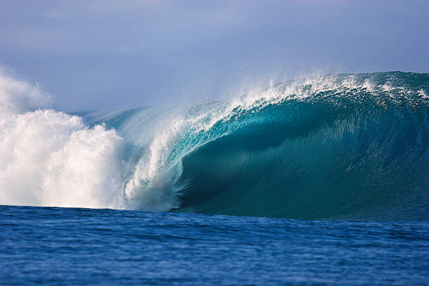 istock Teahupoo wave in Tahiti 163740580
