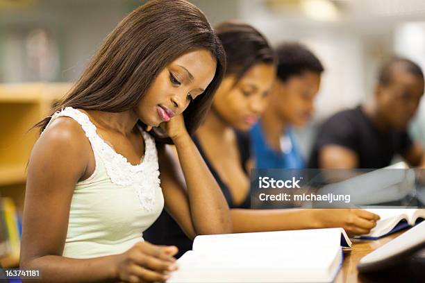 African College Students Studying Together Stock Photo - Download Image Now - Adult, Adults Only, African Ethnicity