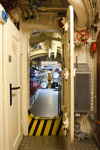 istock German world war 2 submarine type VIIC/41 - torpedo compartment 163741235