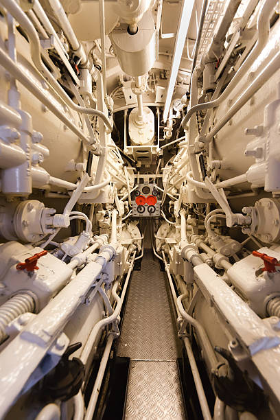 istock German world war 2 submarine type VIIC/41 - torpedo compartment 163741262