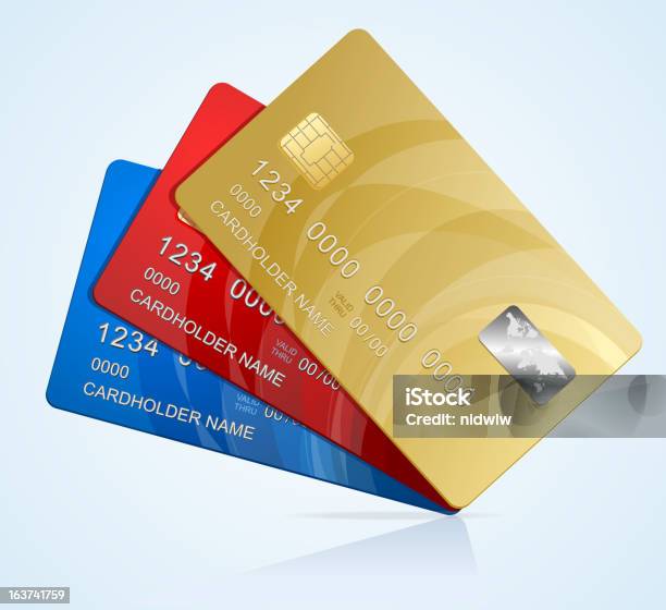 Vektorkreditkarten Stock Vektor Art und mehr Bilder von Ausverkauf - Ausverkauf, Bank, Bankgeschäft