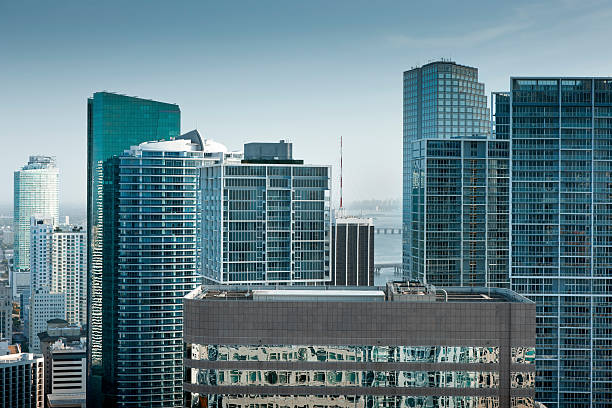 istock Aerial view of Brickell Avenue 163741904