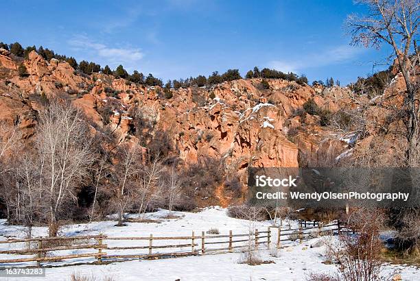 Inverno Em Utah - Fotografias de stock e mais imagens de Ao Ar Livre - Ao Ar Livre, Cerca, Fotografia - Imagem