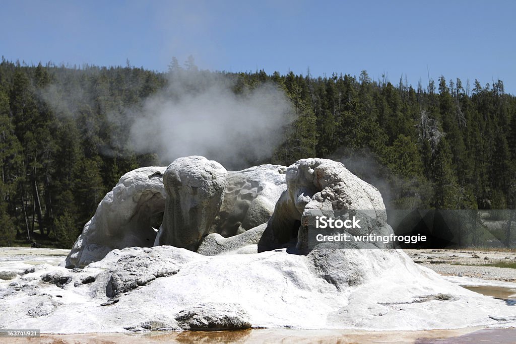 Grota Geyser - Zbiór zdjęć royalty-free (Fotografika)