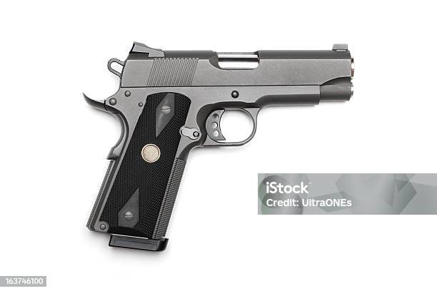 1911 4 Pistol — стоковые фотографии и другие картинки 1911 - 1911, Без людей, Белый