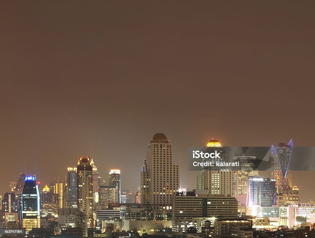 Panorámica a Bangkok - Foto de stock de Aire libre libre de derechos