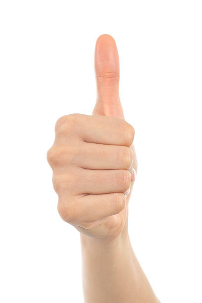 istock Woman hand with thumb up 163747484