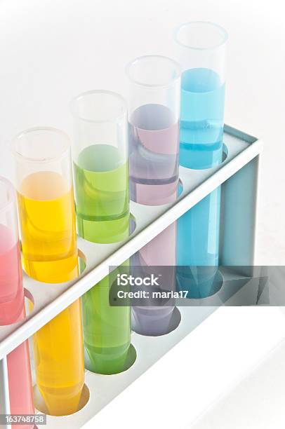 Tubos De Ensaio Bioquímicos - Fotografias de stock e mais imagens de Artigo de Vidro de Laboratório - Artigo de Vidro de Laboratório, Ciência, Ciência e Tecnologia