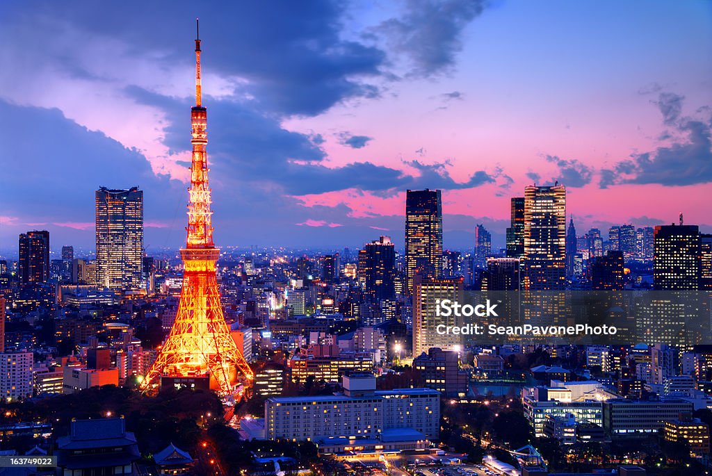 Tokyo Tower Tokyo Tower in Minato Ward, Tokyo, Japan. Tokyo Tower - Minato Stock Photo