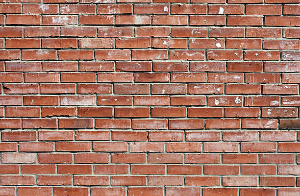 dunkle grunge rough red brick wall - wall surrounding wall obsolete old stock-fotos und bilder